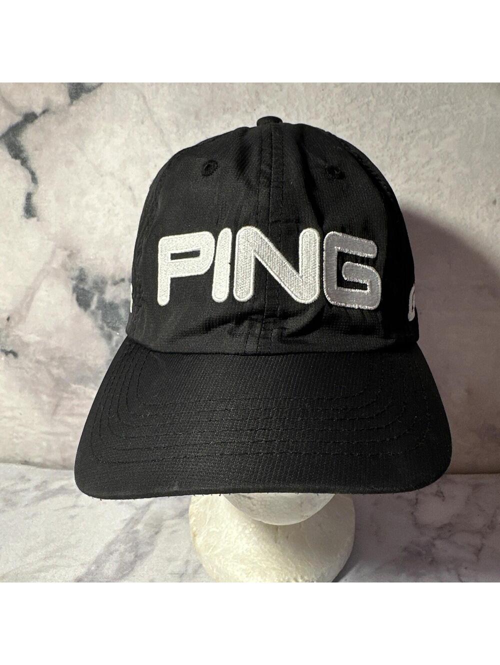 Ping Black & White Golf Hat